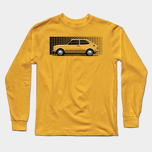 The classic utility car with light background Long Sleeve T-Shirt by jaagdesign